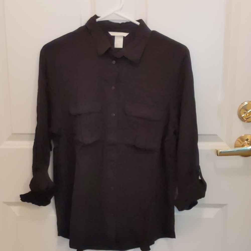 H&M black shirt